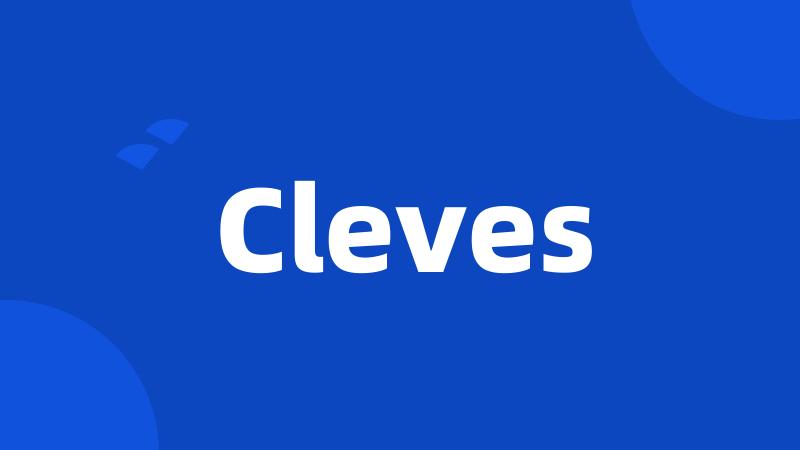 Cleves