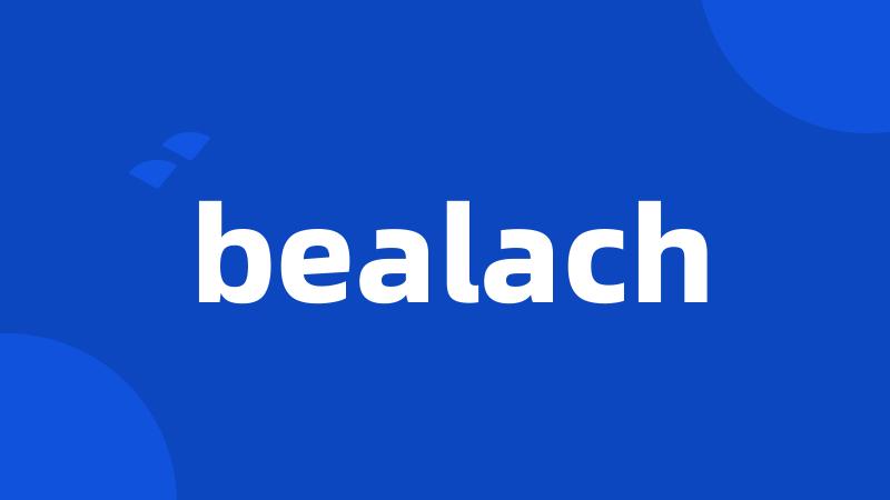 bealach