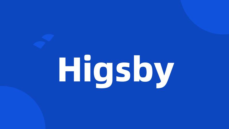 Higsby