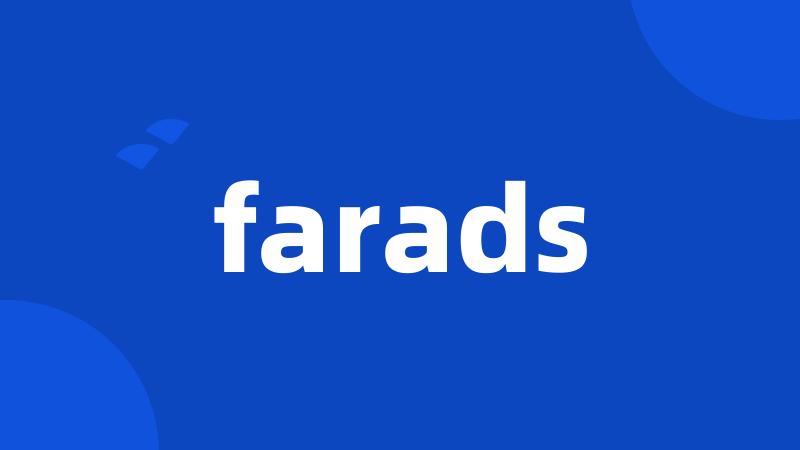 farads