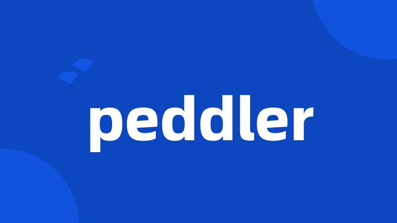 peddler