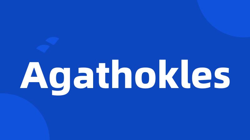 Agathokles