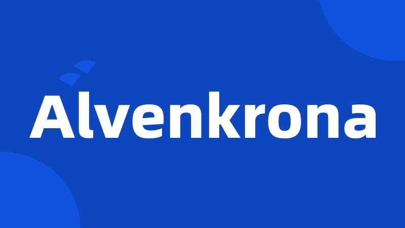 Alvenkrona