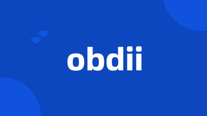 obdii