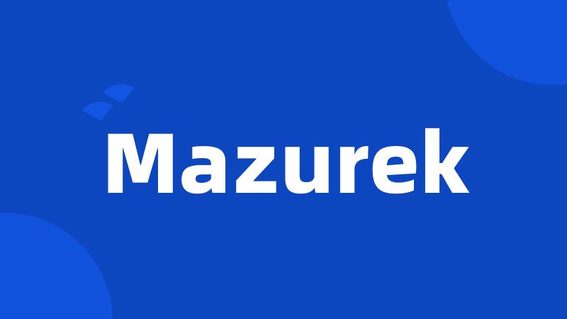 Mazurek