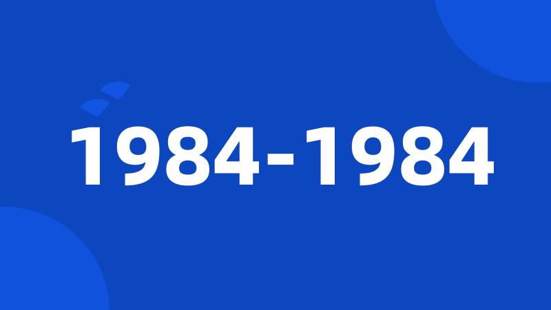 1984-1984