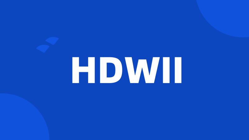 HDWII