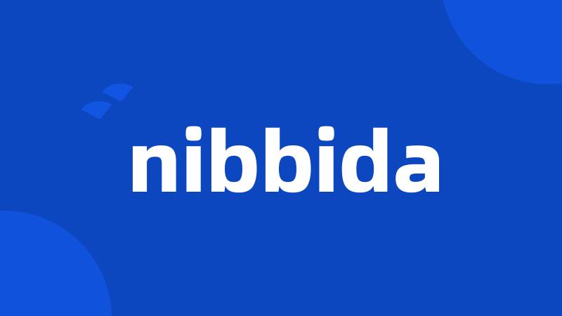 nibbida