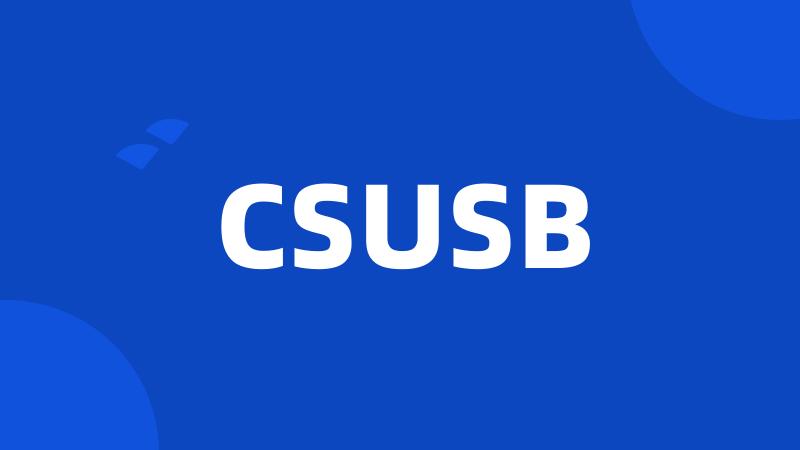 CSUSB