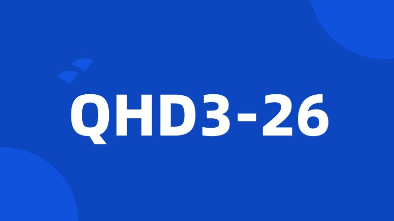 QHD3-26