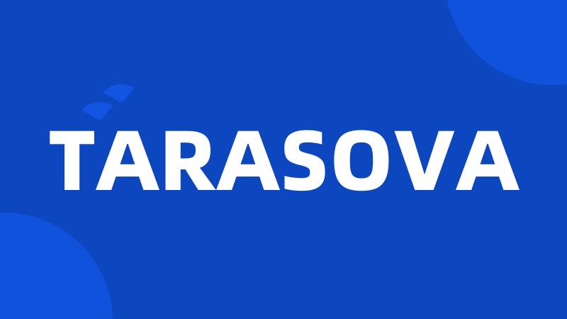 TARASOVA