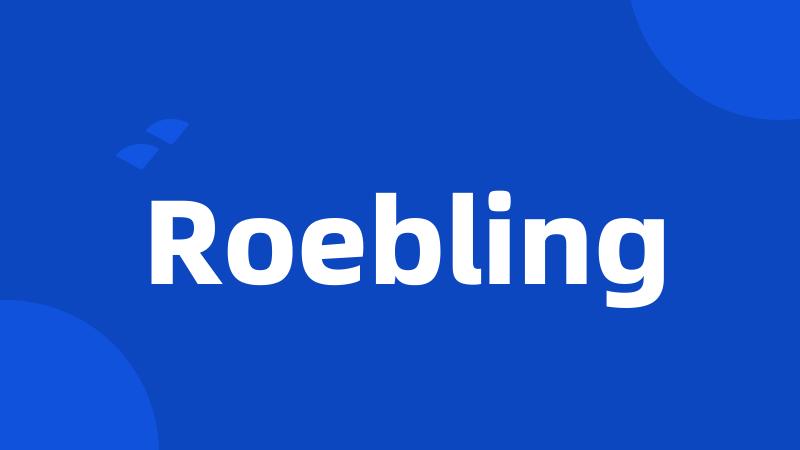 Roebling