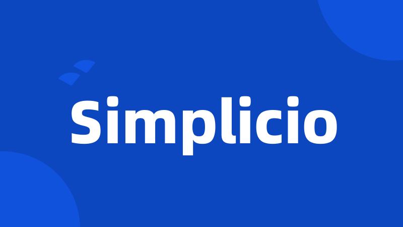 Simplicio