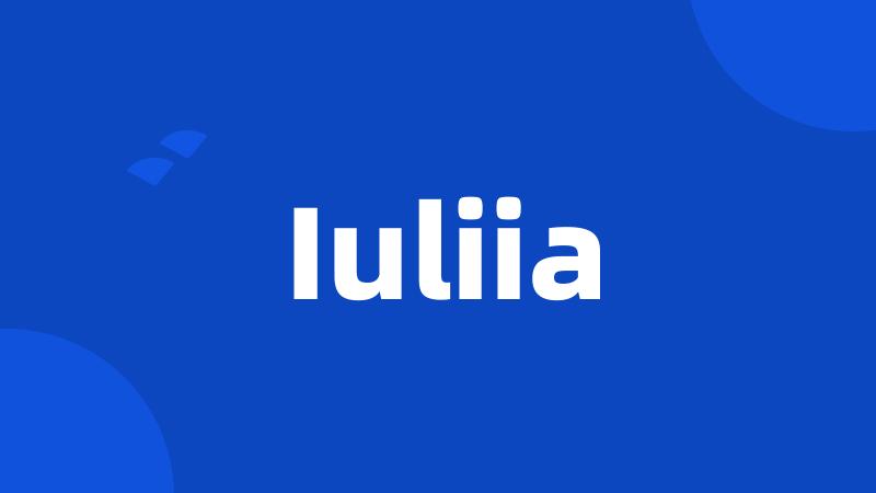 Iuliia