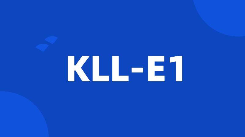 KLL-E1