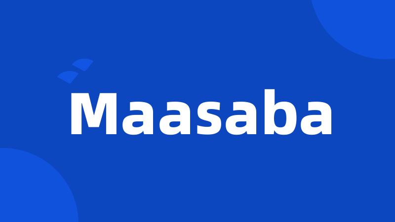 Maasaba
