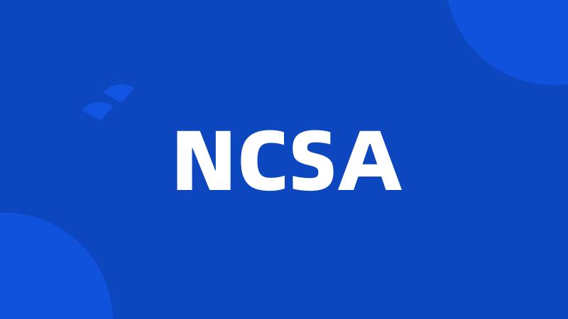 NCSA