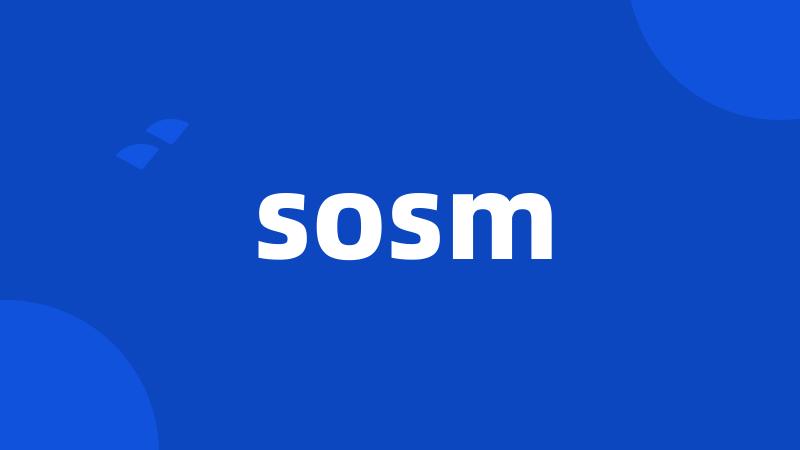 sosm