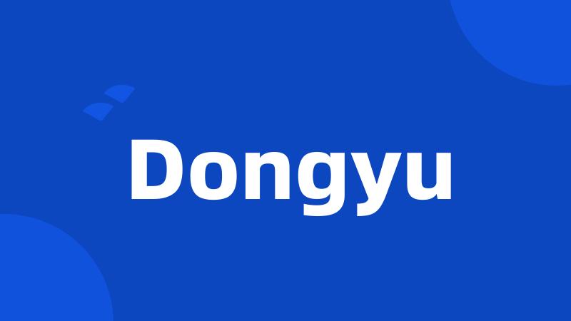 Dongyu