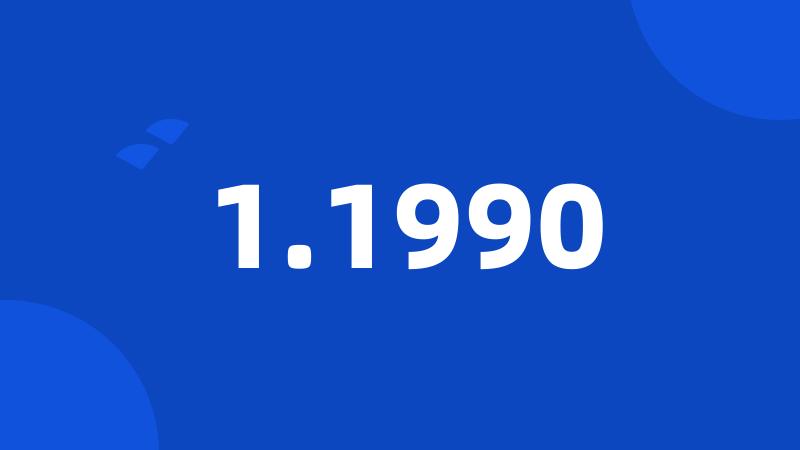 1.1990