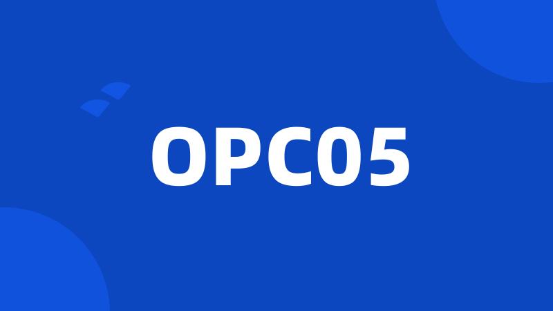 OPC05