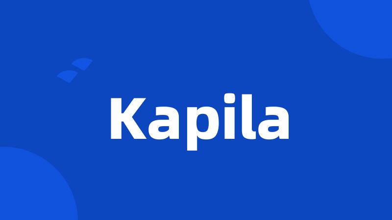 Kapila