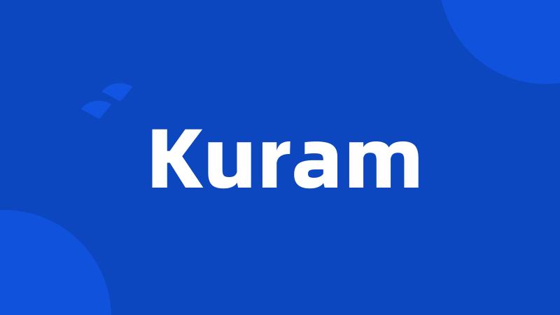 Kuram