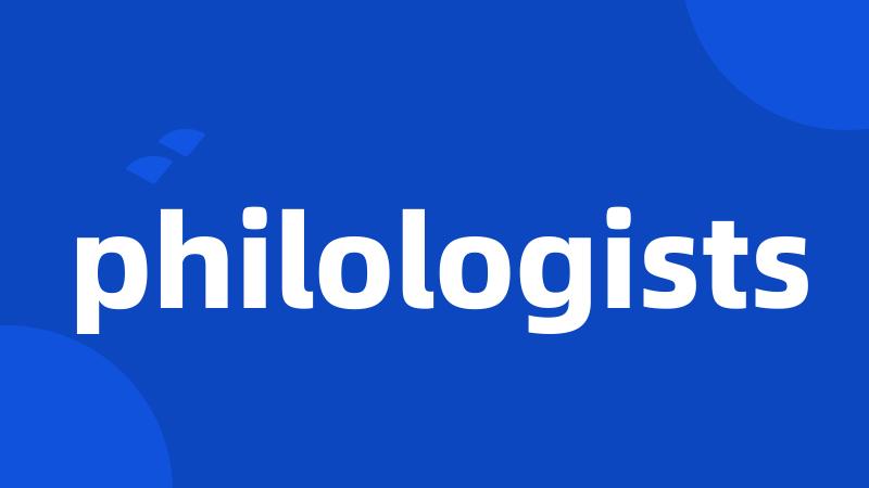 philologists