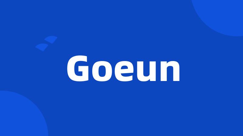 Goeun