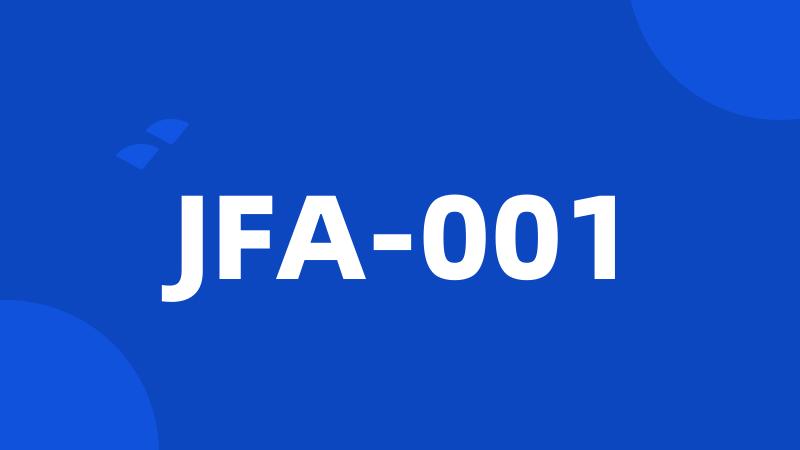 JFA-001
