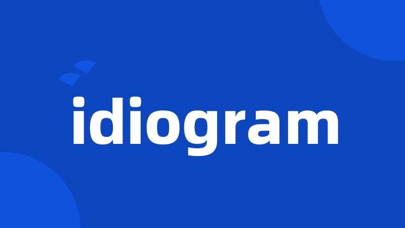 idiogram