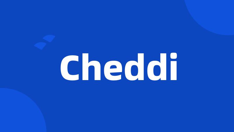 Cheddi