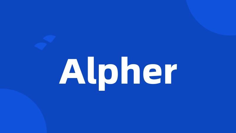 Alpher