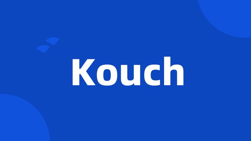 Kouch