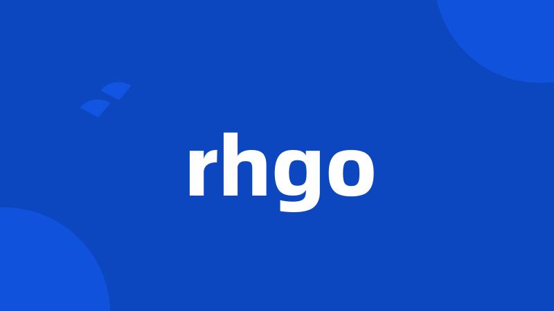 rhgo