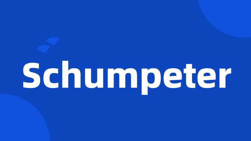 Schumpeter