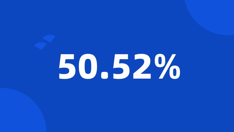 50.52%