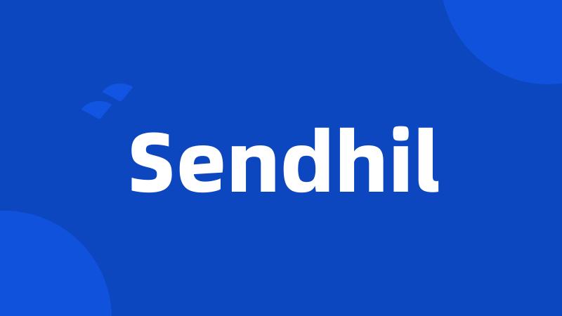 Sendhil