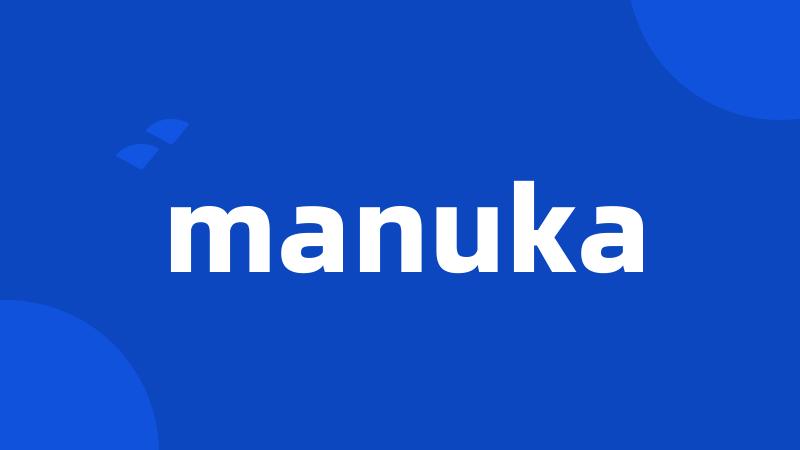 manuka