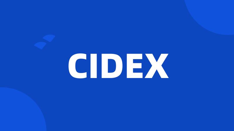 CIDEX