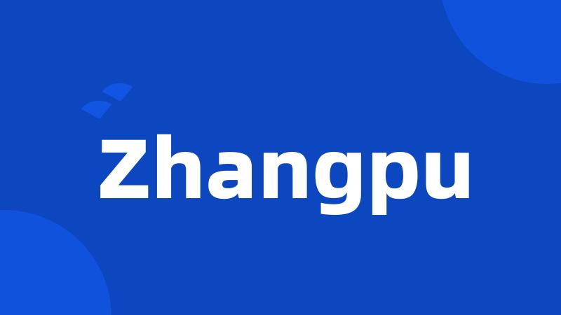 Zhangpu