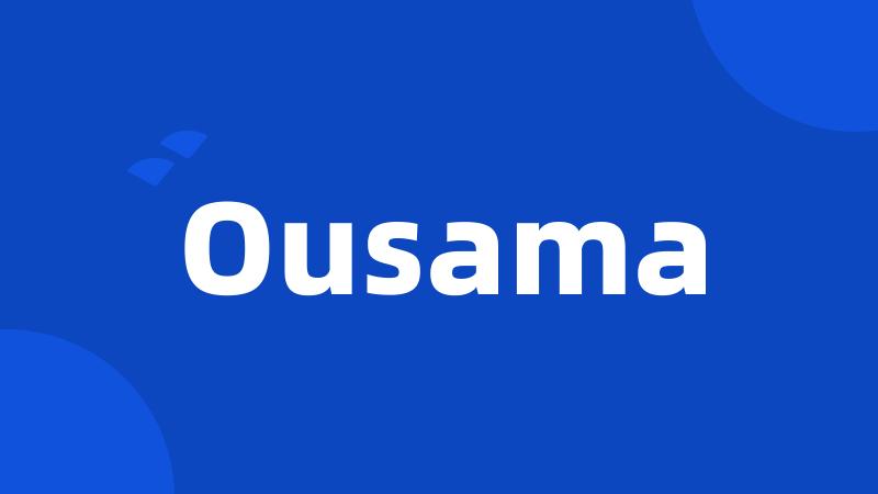 Ousama