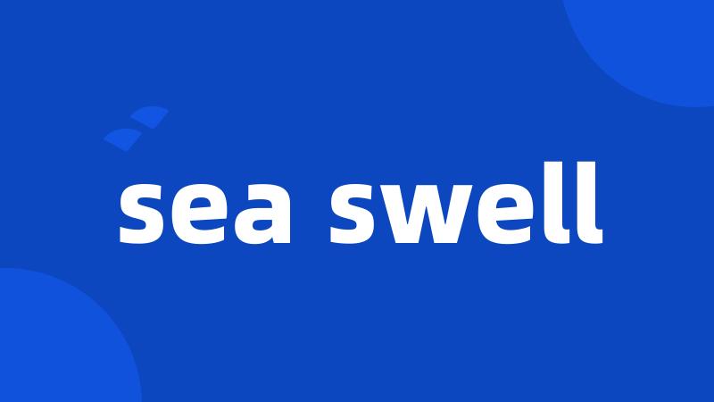 sea swell