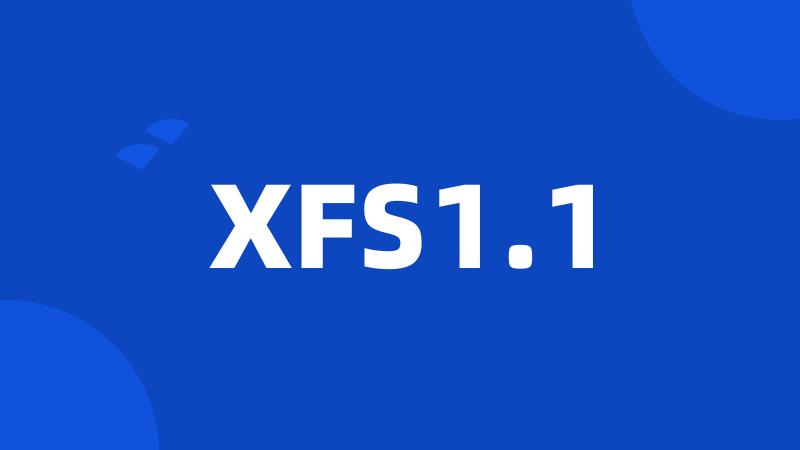 XFS1.1