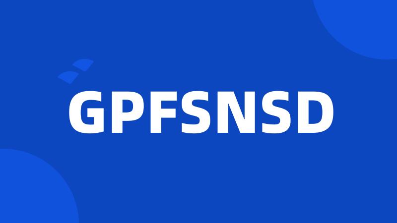GPFSNSD