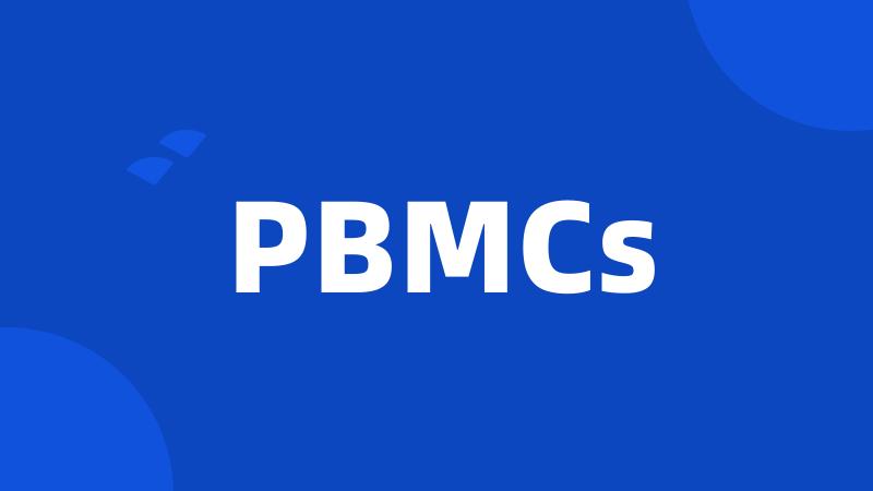 PBMCs