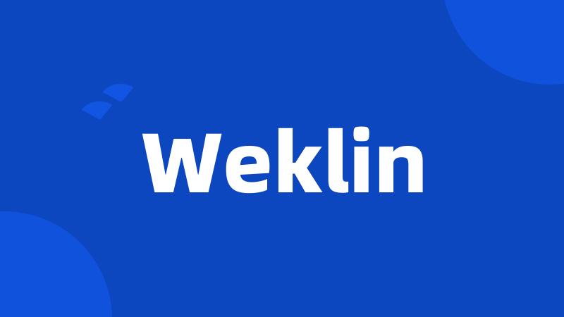 Weklin