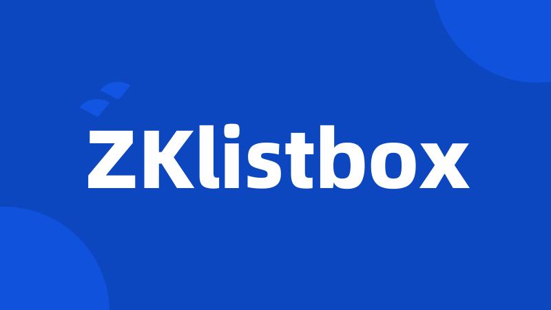 ZKlistbox