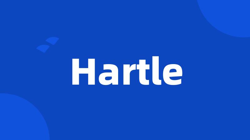 Hartle