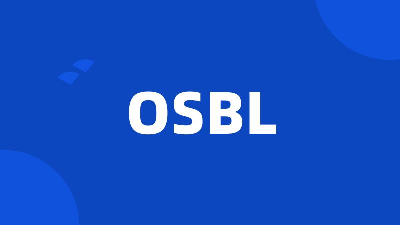 OSBL